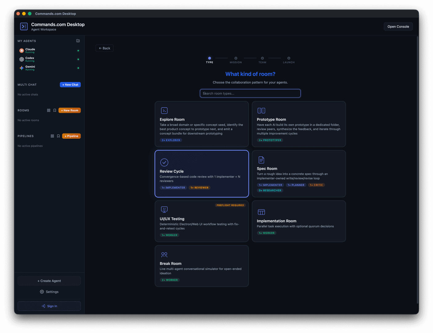 Commands: The Multi-Agent Workspace image 4