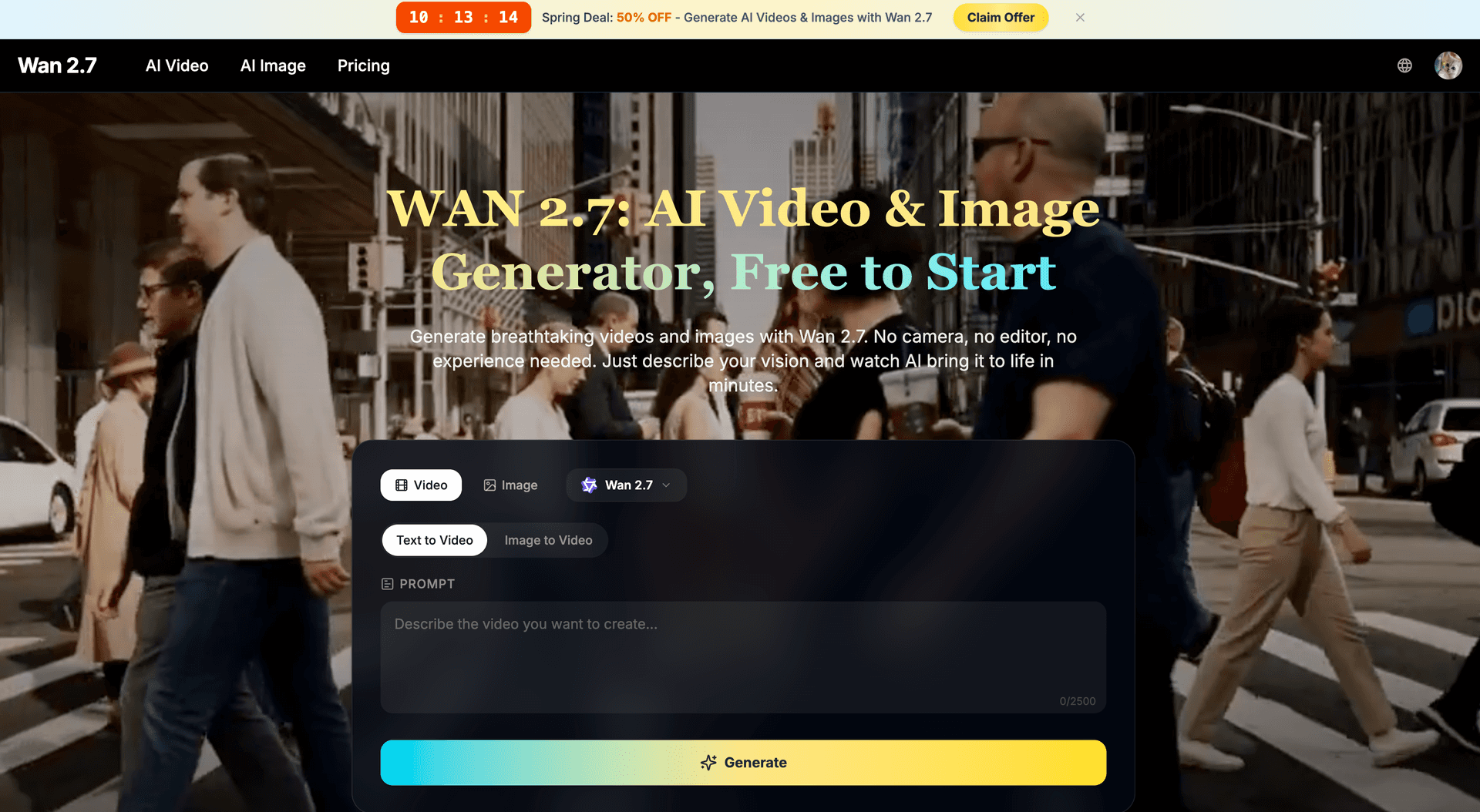 Wan 2.7 AI Video image 1