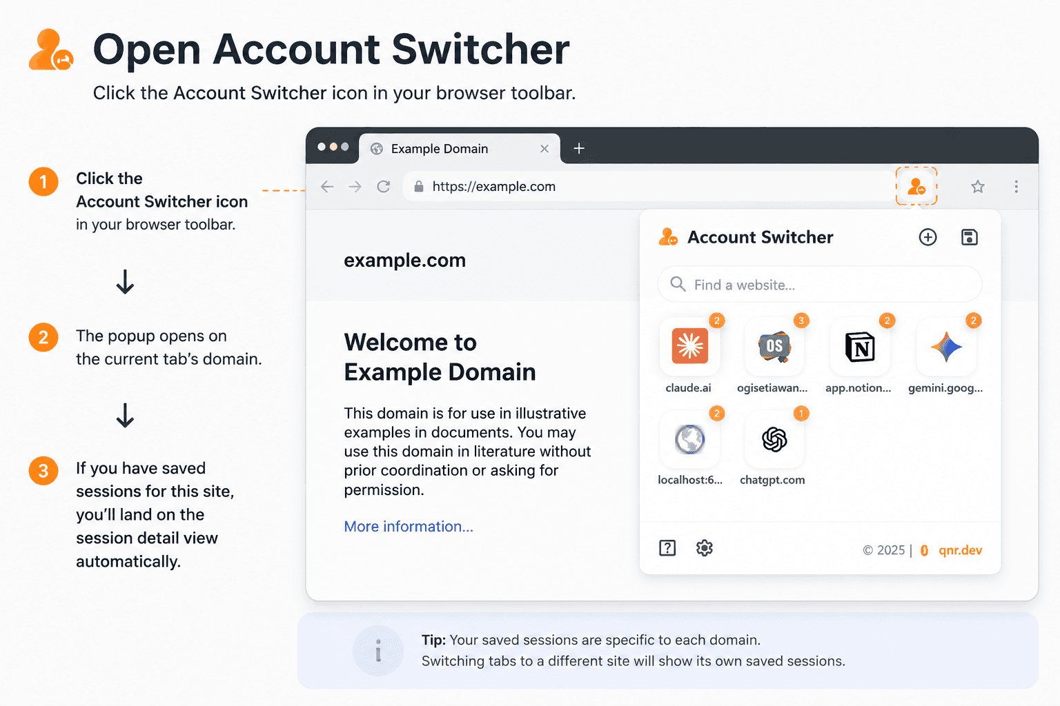 Account Switcher image 1