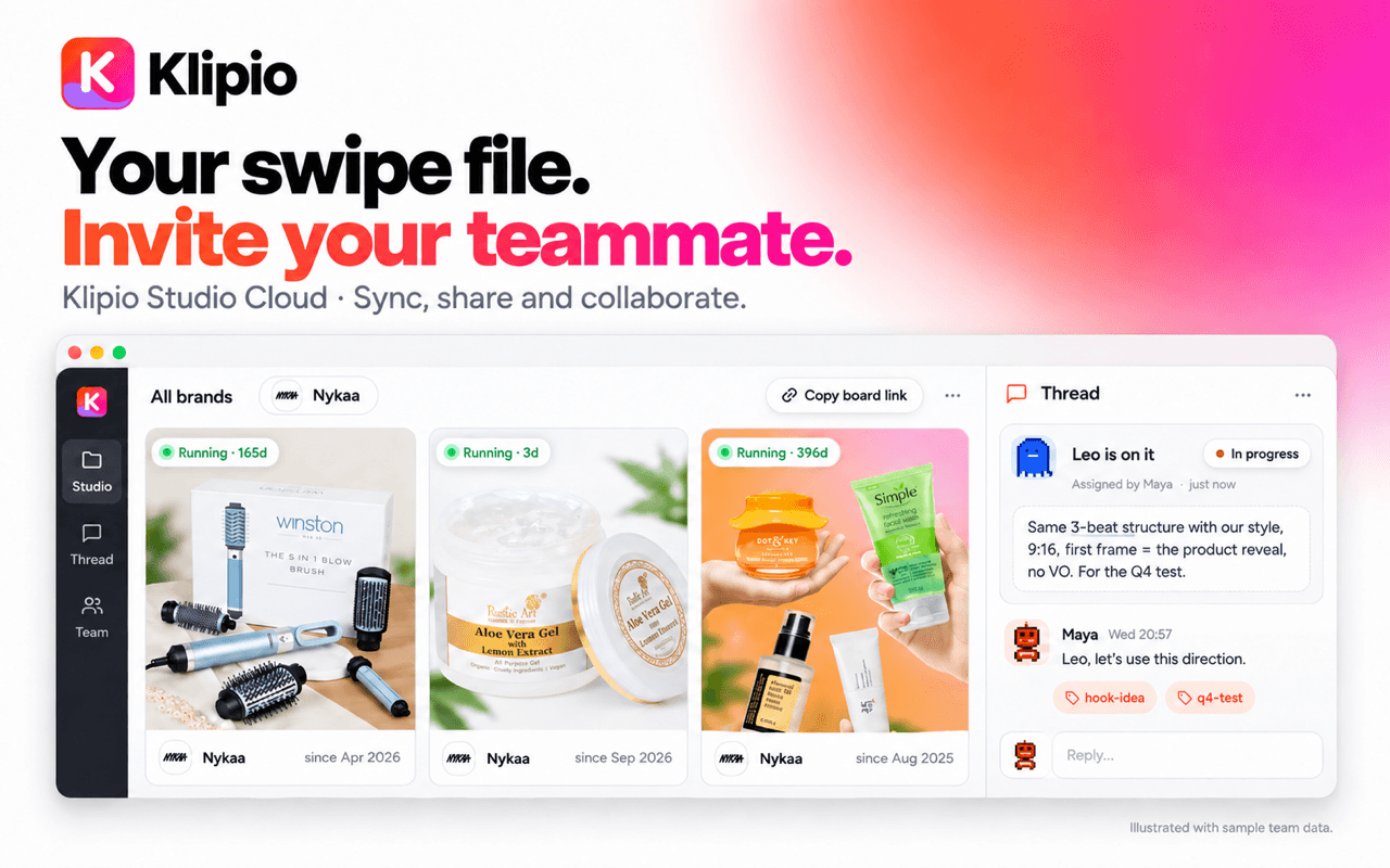 Klipio - Meta Ad Library Downloader image 4