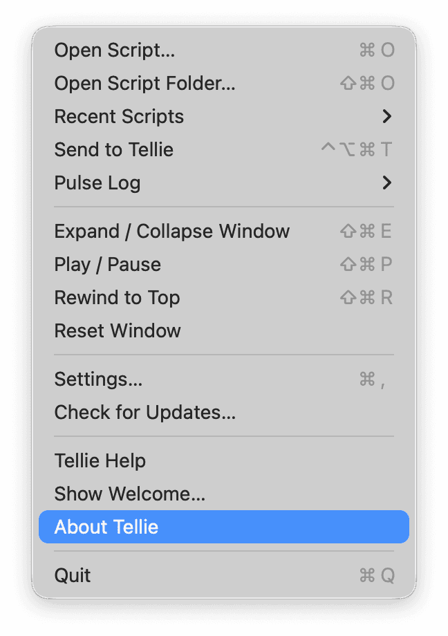 Tellie: Voice-Follow Teleprompter for Mac image 4