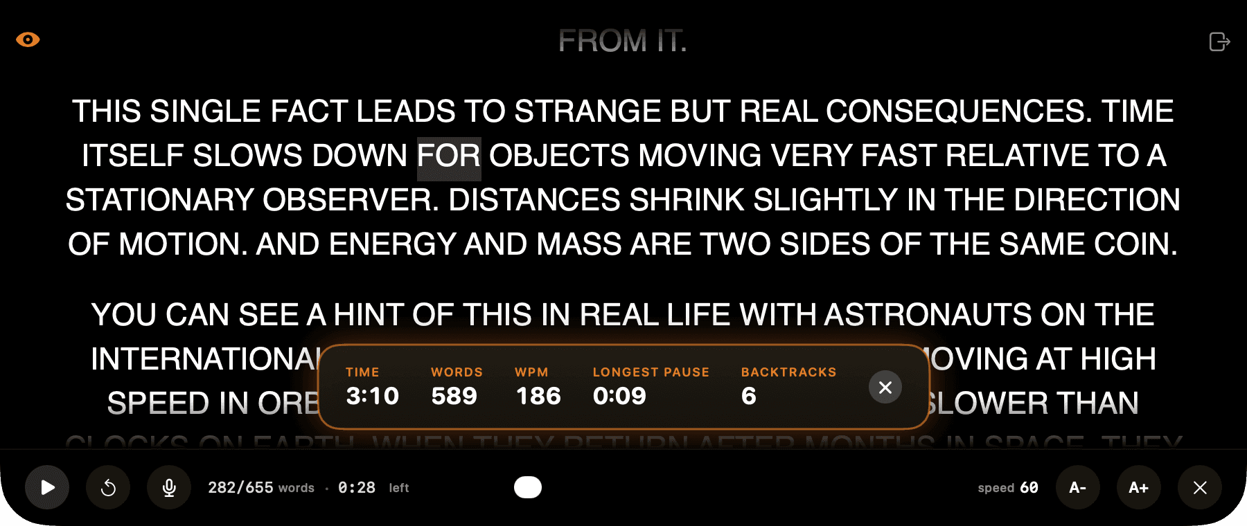 Tellie: Voice-Follow Teleprompter for Mac image 2