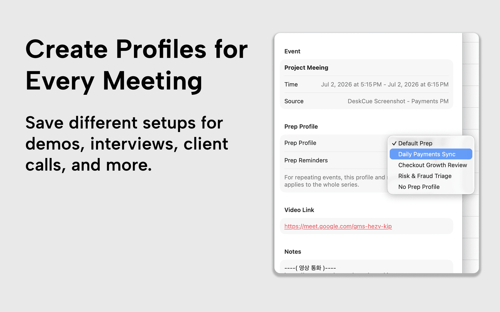 ‎DeskCue: Meeting Prep App image 5