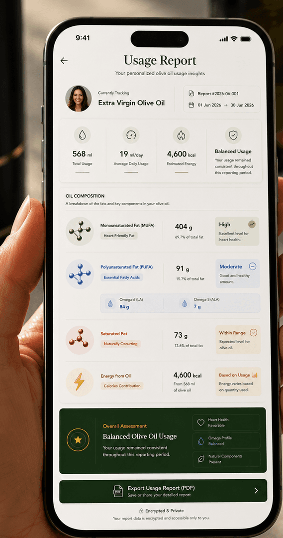 Zeroil – Smart cooking  Oil Tracker image 4