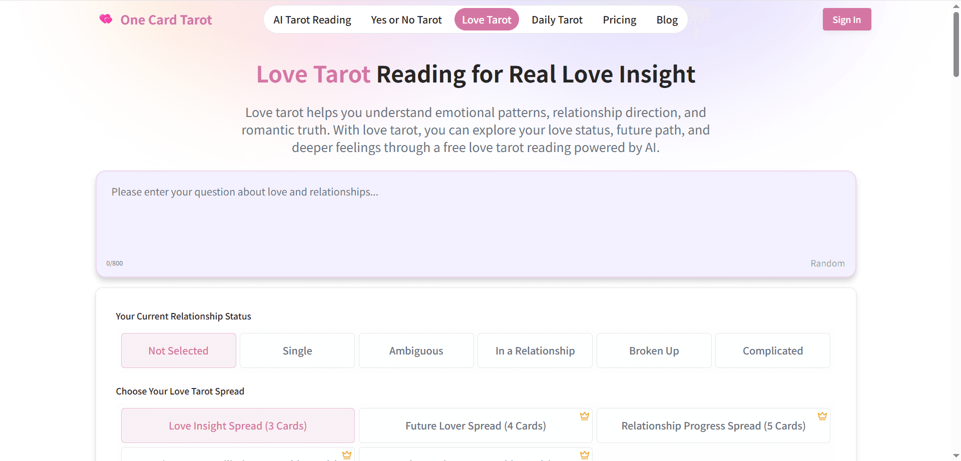 One Card Tarot image 4