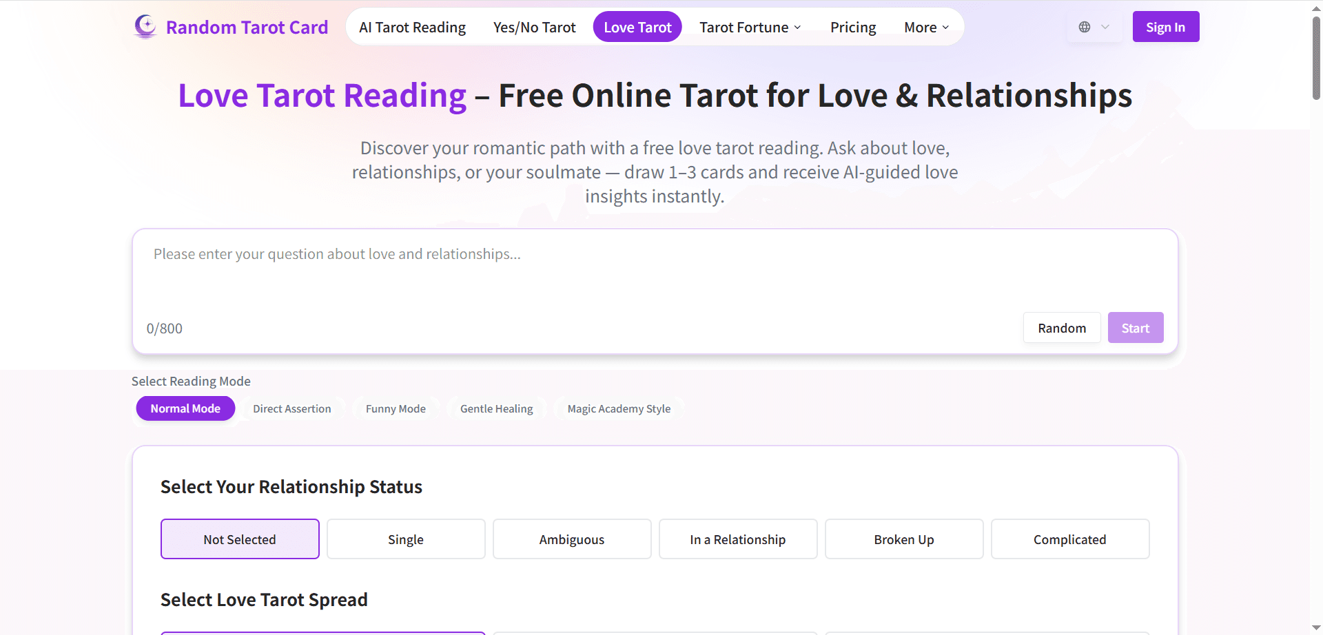 Random Tarot Card image 4