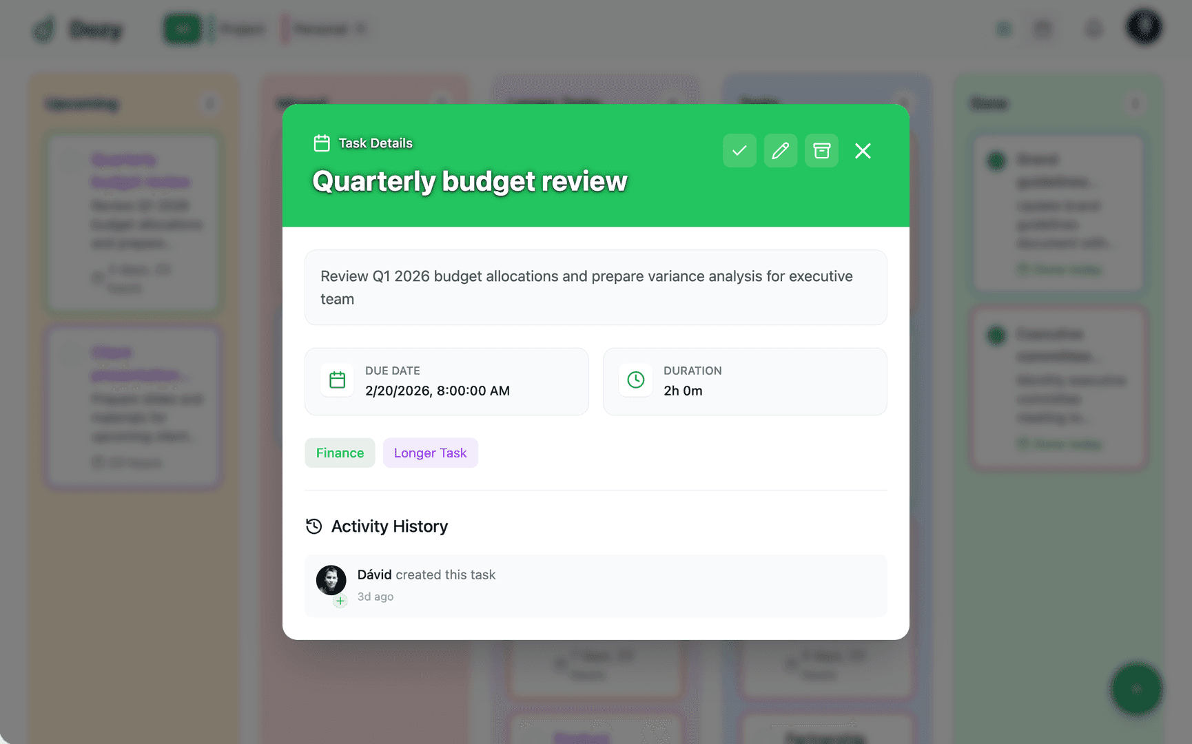 Dozy - Smart Task Manager image 3