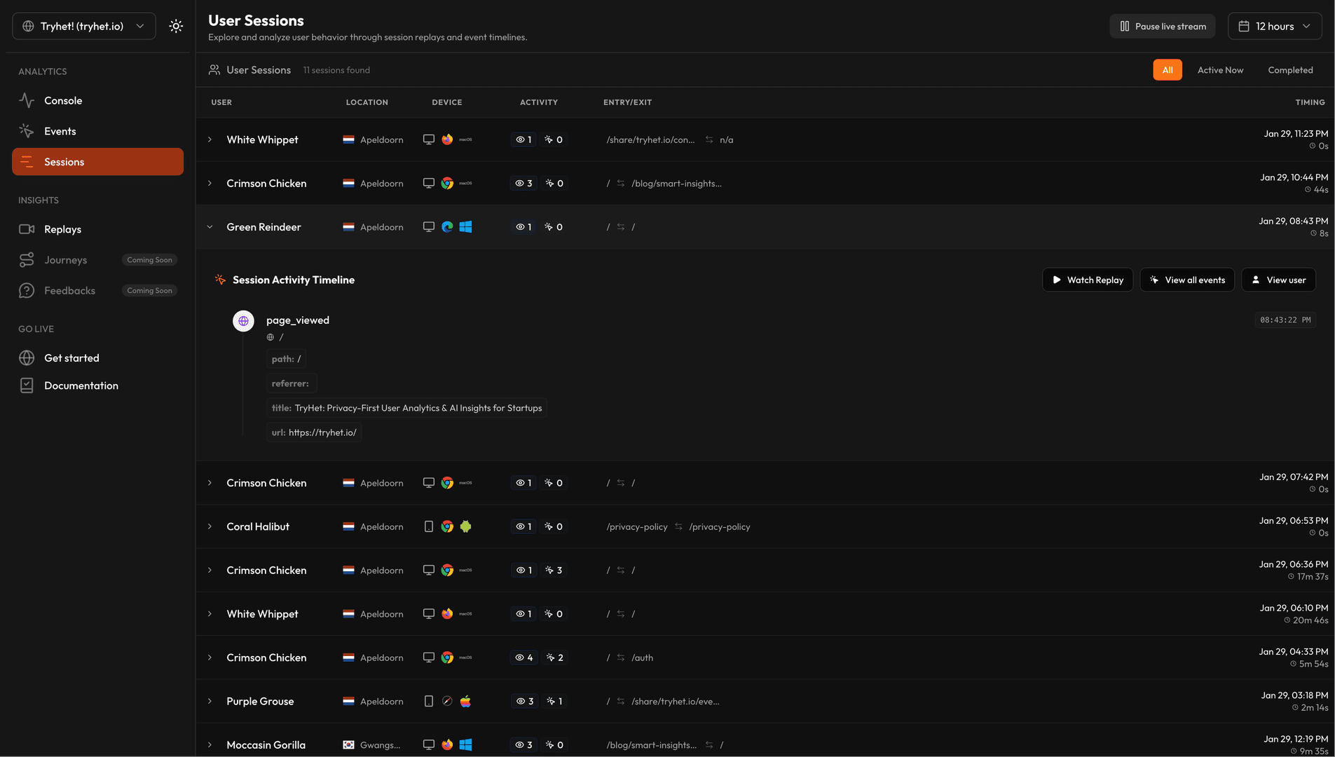 TryHet: Analytics & AI Insights for everyone image 3