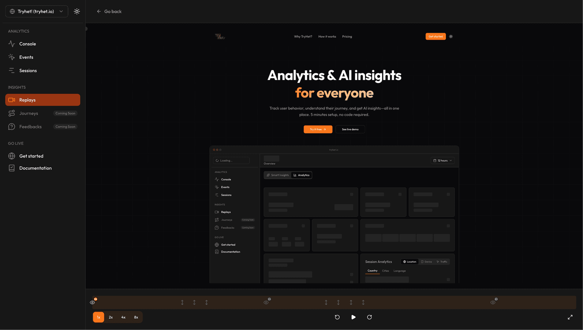 TryHet: Analytics & AI Insights for everyone image 4