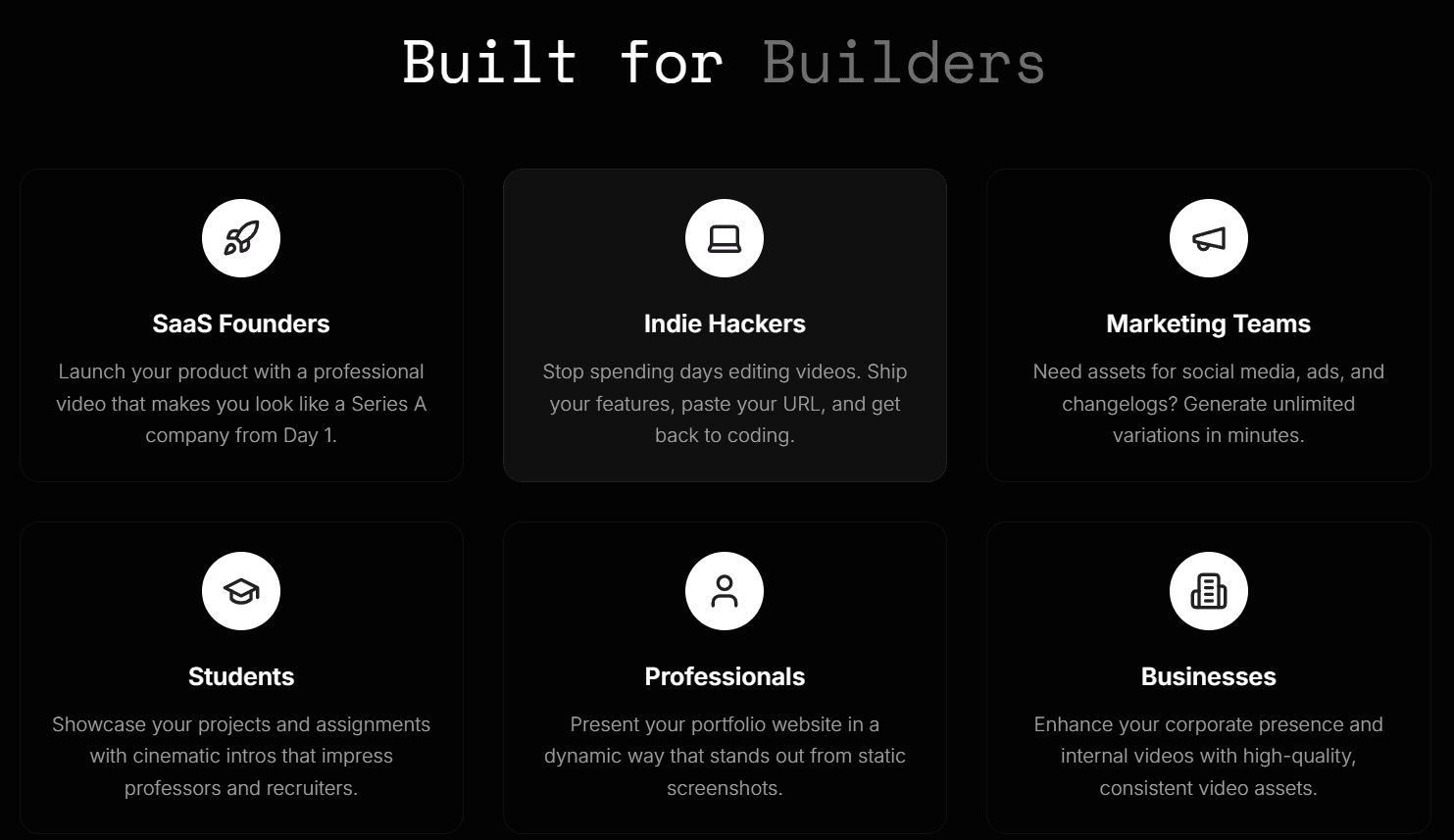 Clickcast - Website to AI Video Generator image 4