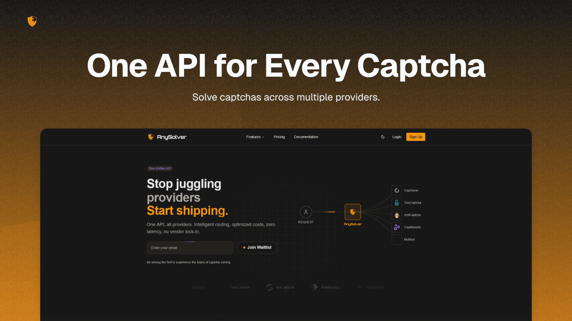 AnySolver.io - Unified Captcha Provider API image 1