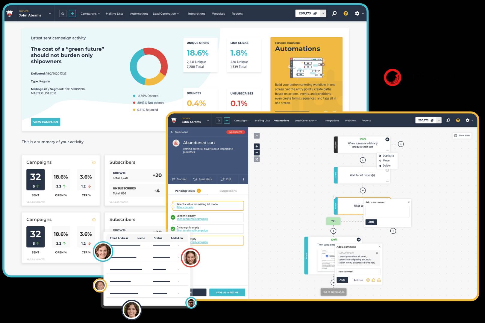 Moosend: Saas Email Marketing Software