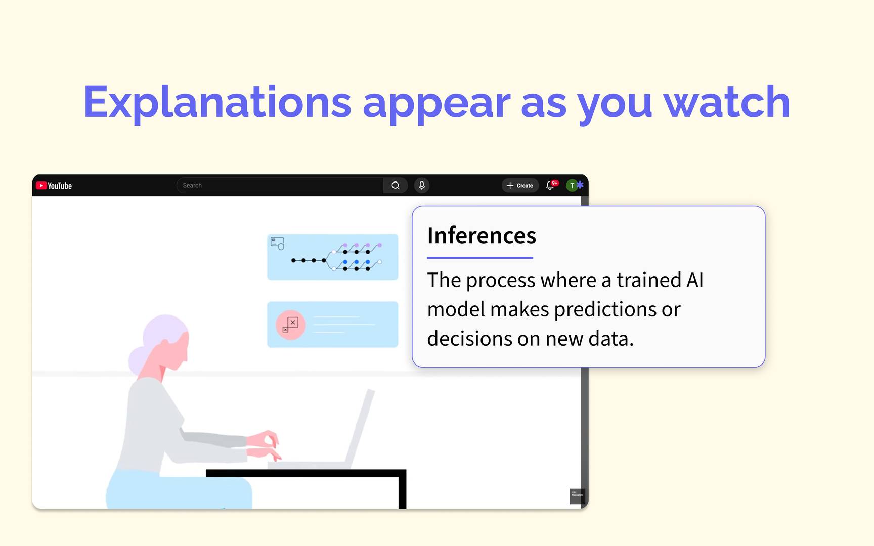 Gloss: Stop Pausing YouTube to Google image 1