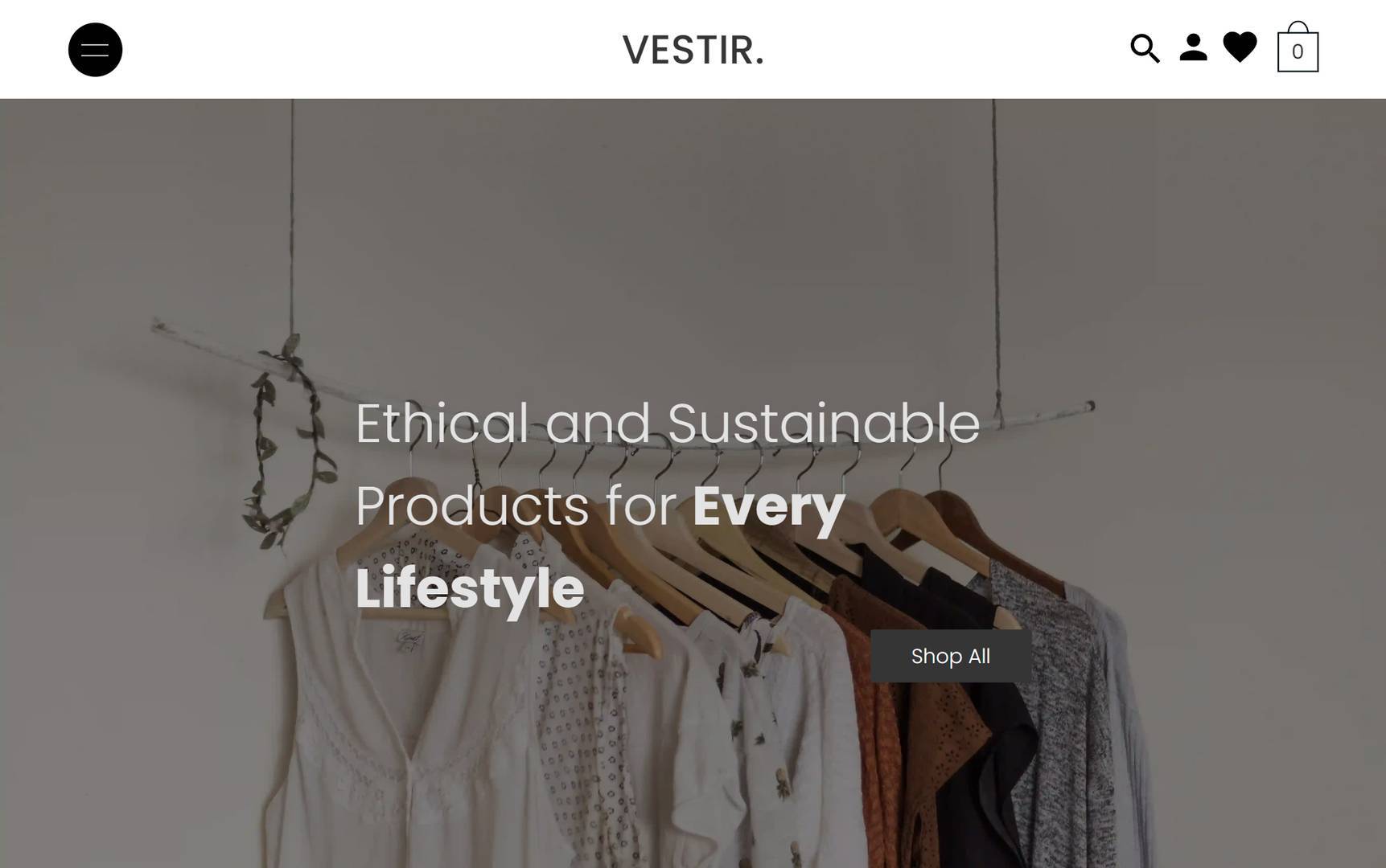 Vestir - E-Commerce App