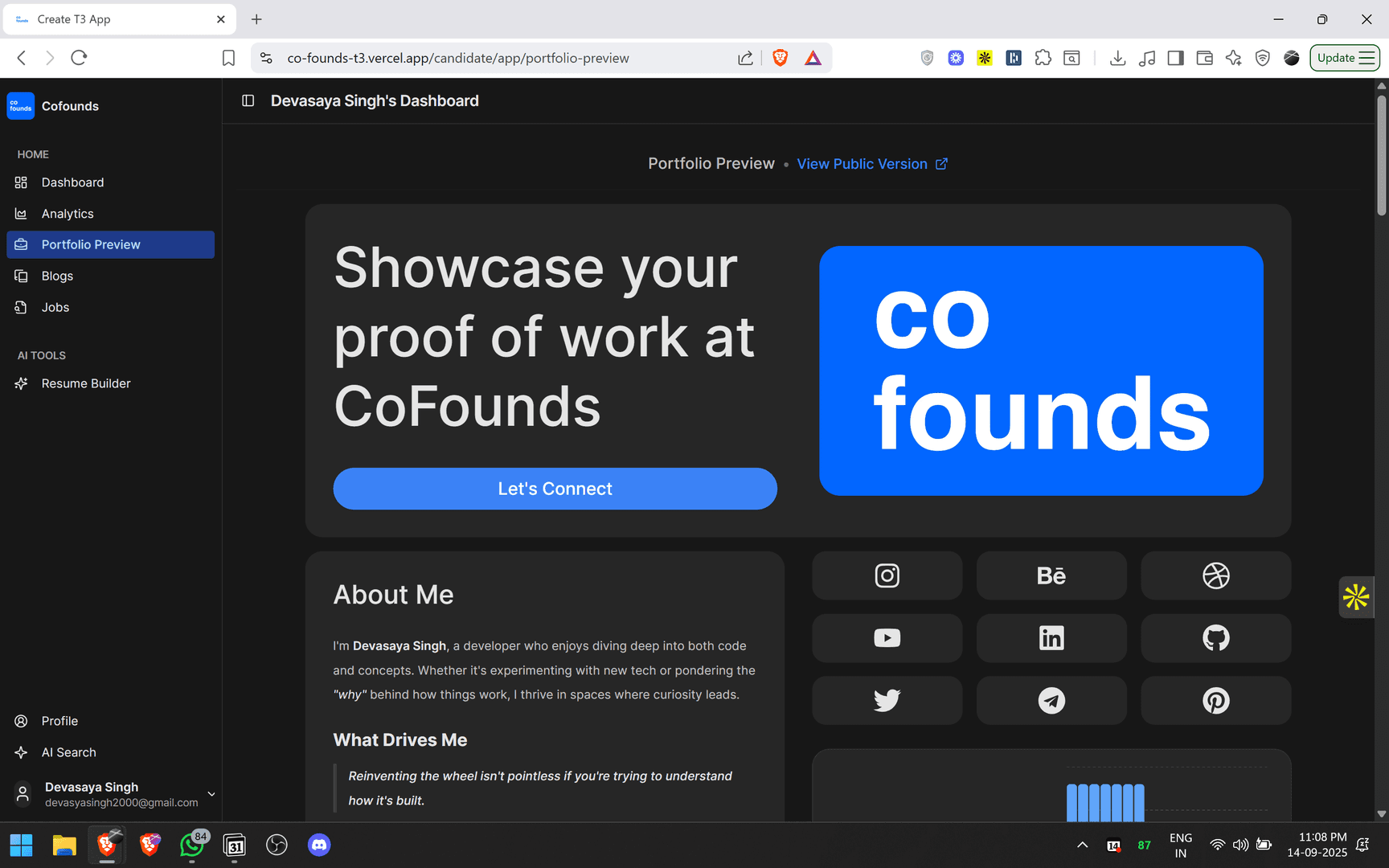 CoFounds - Find Your Dream Role image 2