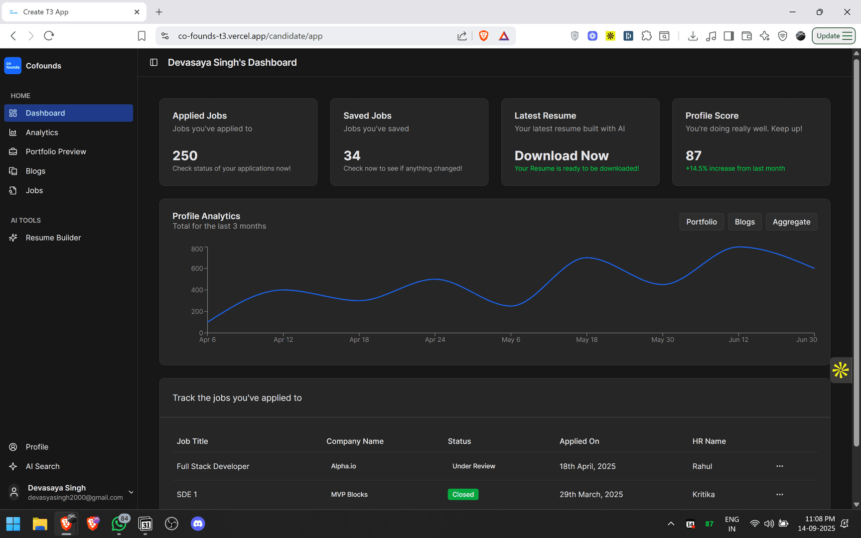 CoFounds - Find Your Dream Role image 3