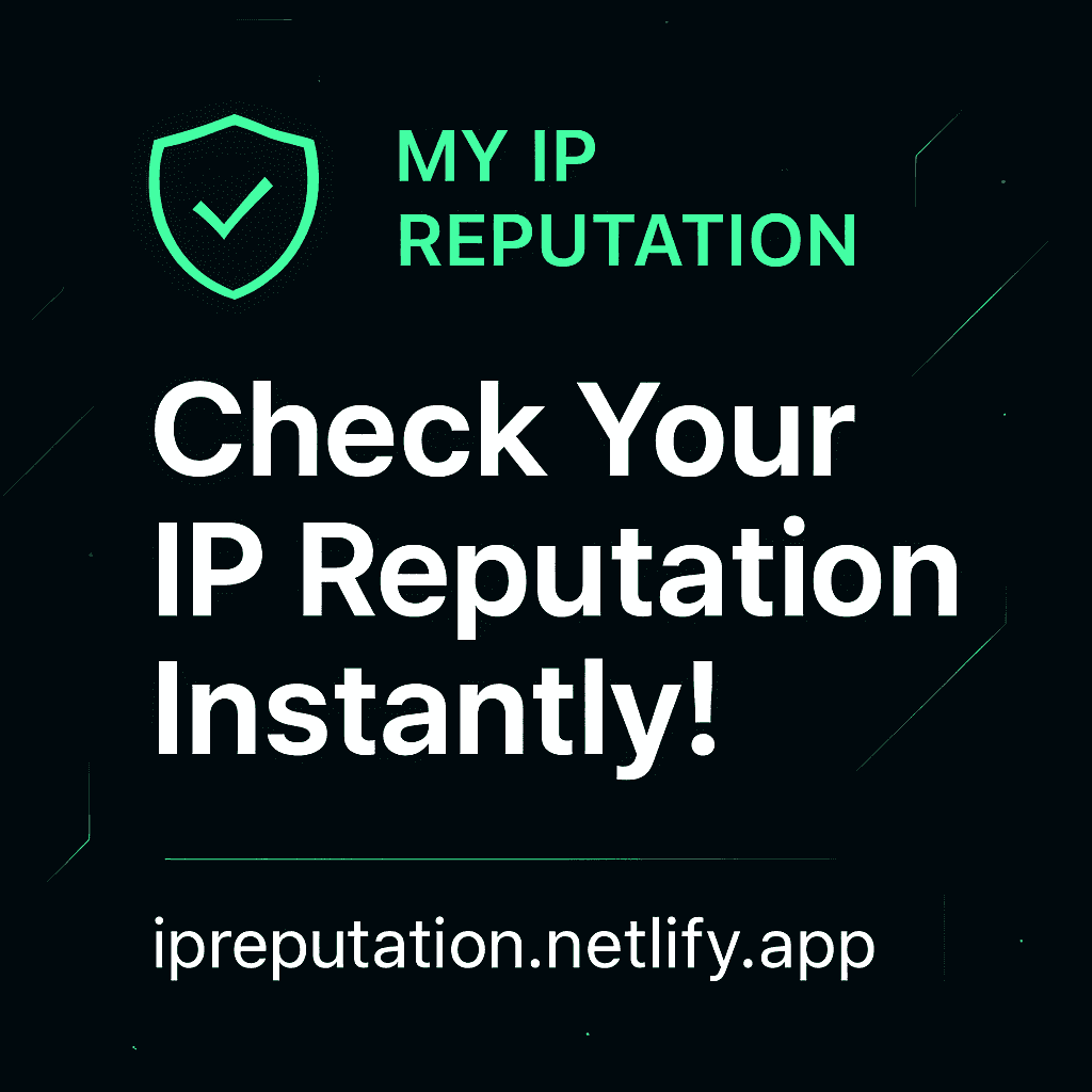 IP Reputation Lookup