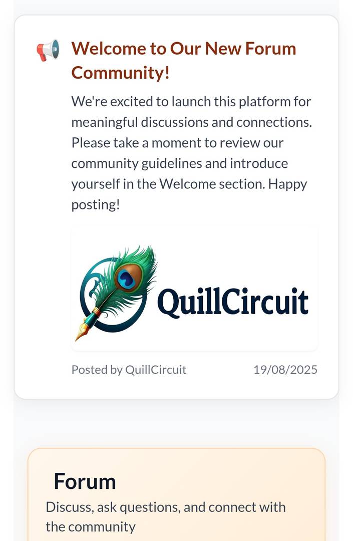 QuillCircuit Forum image 1