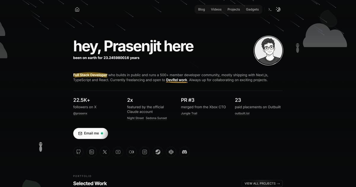 prasen.dev image 2