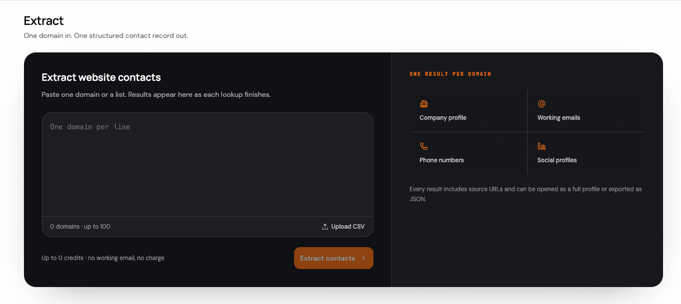 ScoutLayer - Extract Website Contacts image 3