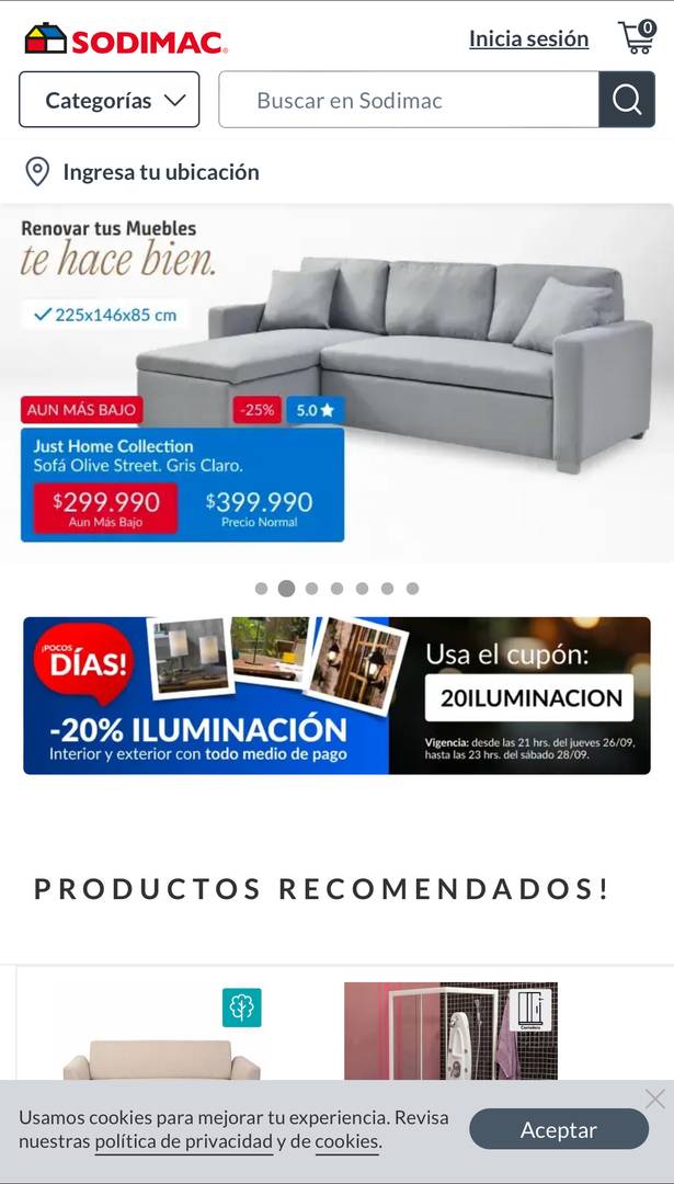 Sodimac - Falabella Project