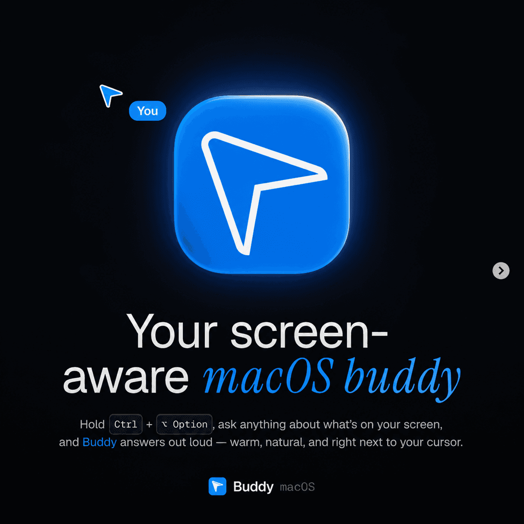 Buddy - your screen-aware macOS assistant image 2