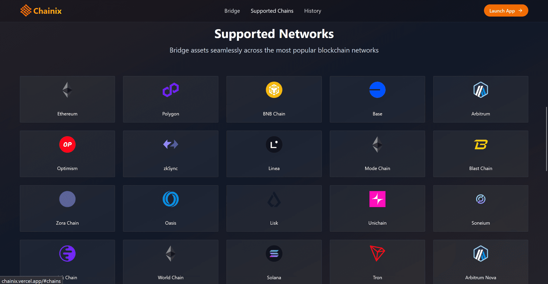 Chainix - Cross-Chain Bridge image 4