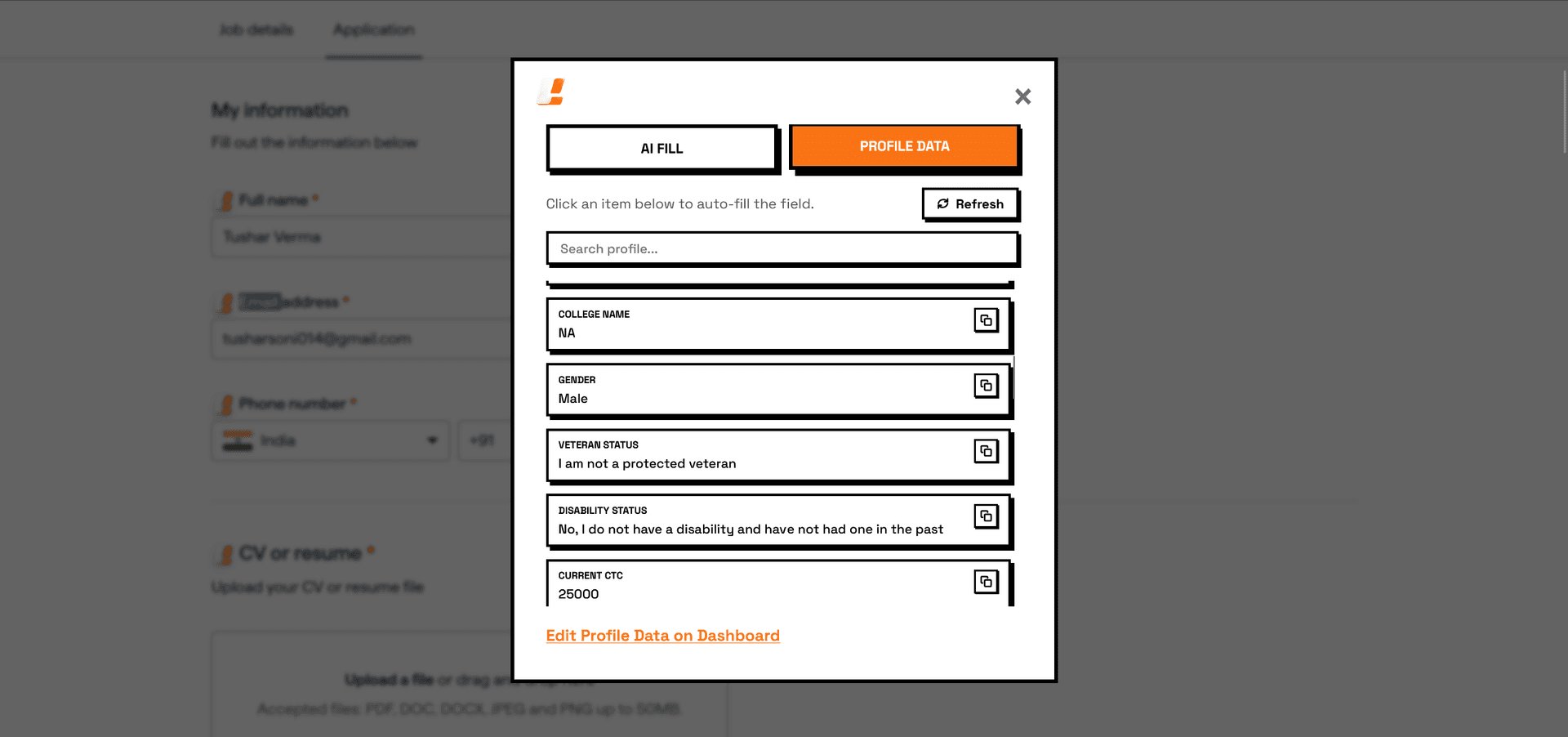 Lazee.dev — Job Applications, 100x Faster image 3
