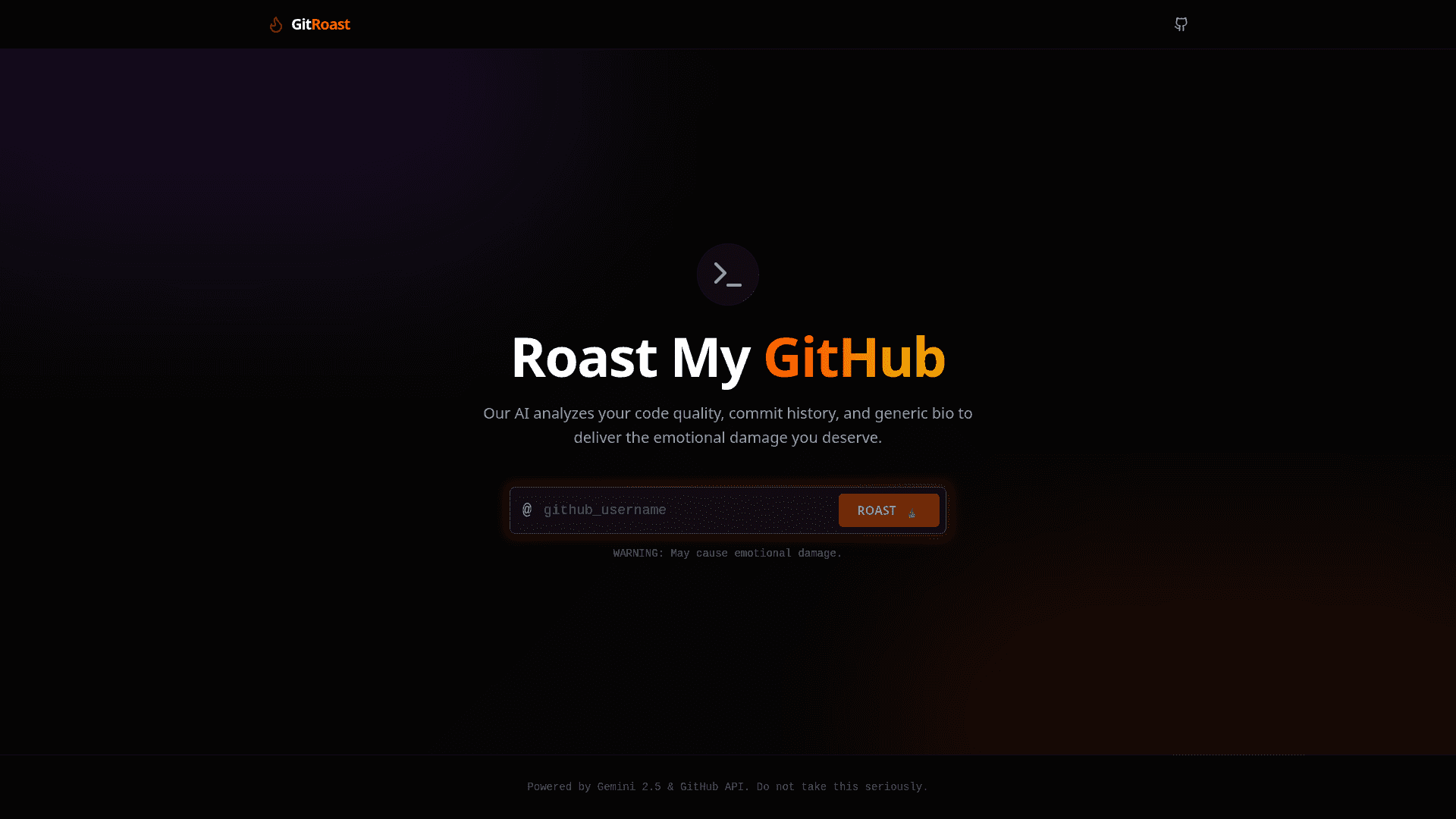 GitRoast 🔥 image 1