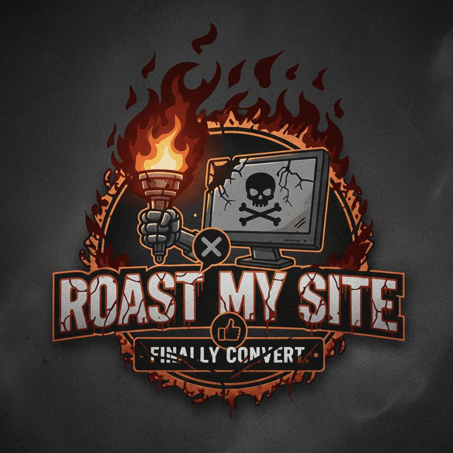 RoastMySite.ai - Brutal Feedback