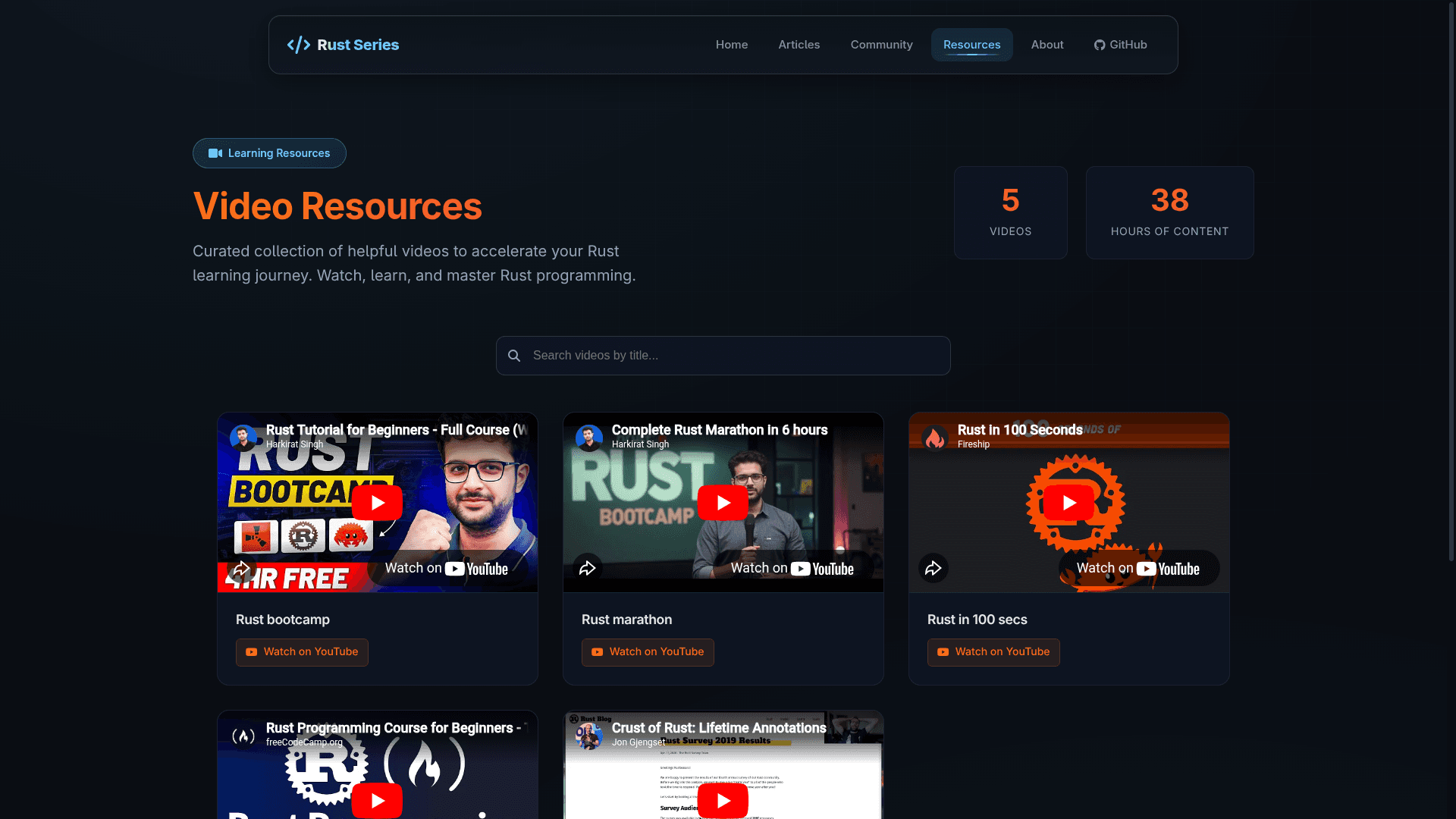 Rust Series - Professional Learning Platform image 2