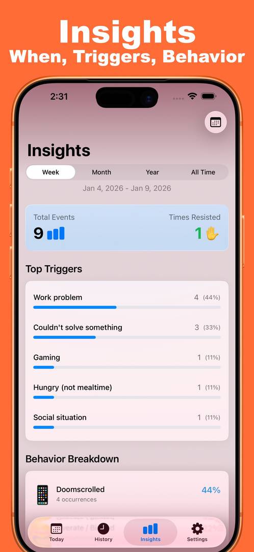 ‎Behavior Tracker - TriggerLink image 4