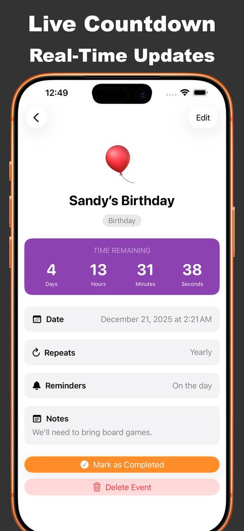 ‎Countdown Event Reminder 321 image 4