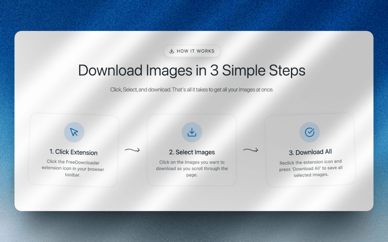 Free Image Bulk Downloader image 1