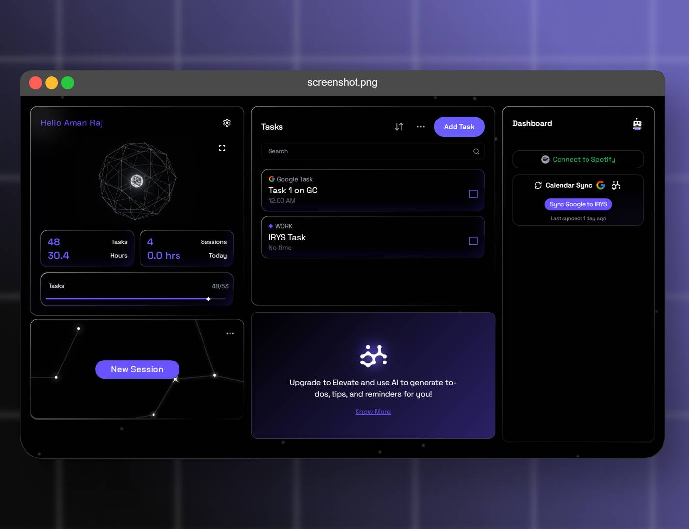 IRYS™ Website image 2