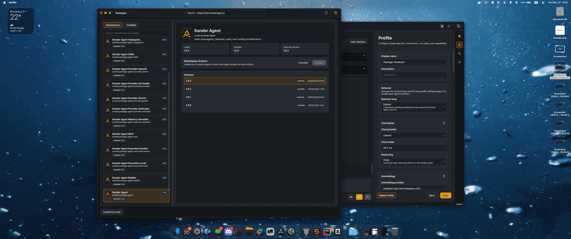 Sunder - Open-Source Desktop Workspace image 3