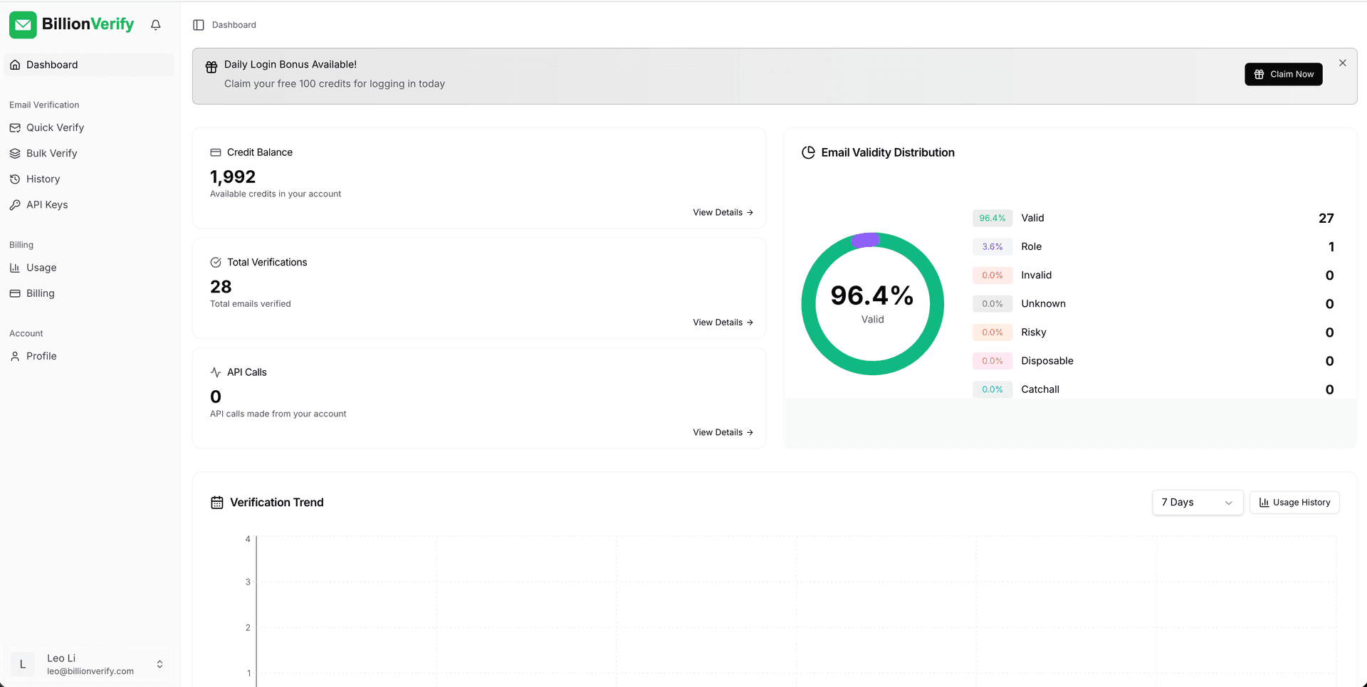 AI-First Email Verification | BillionVerify image 2