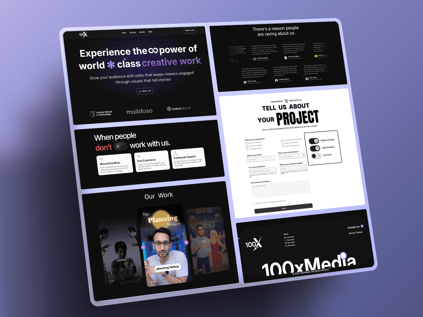 Video Production Agency Website image 1