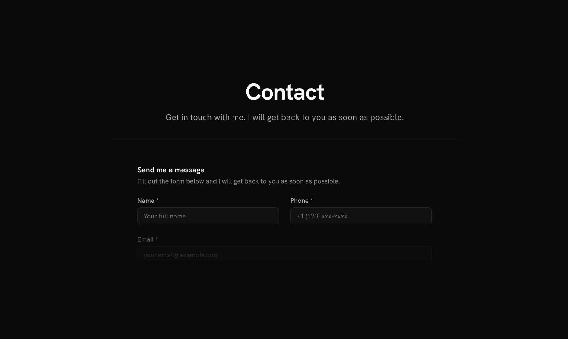 Sleek Portfolio image 3