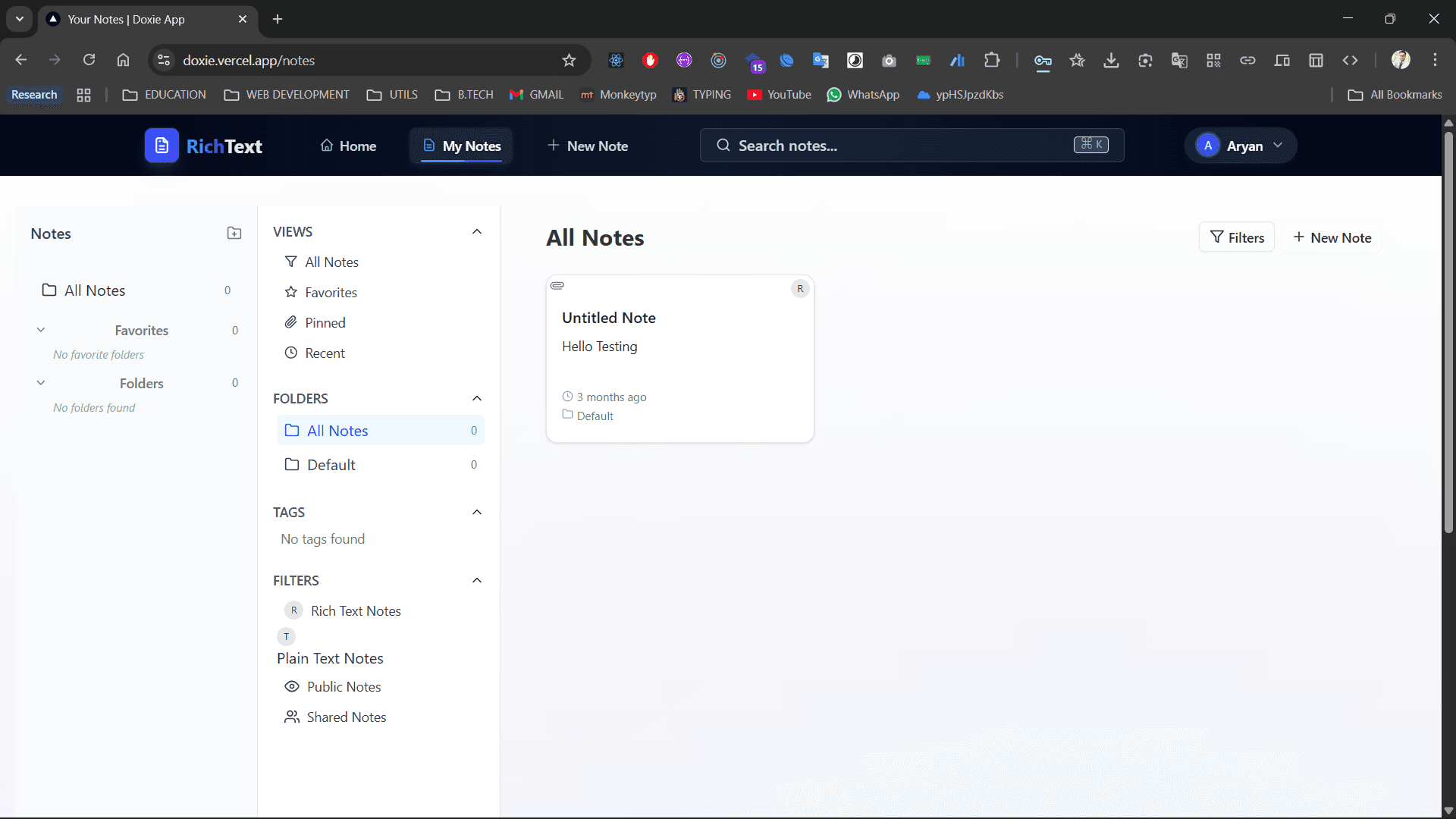 Doxie - Modern Rich Text Note-Taking App image 2