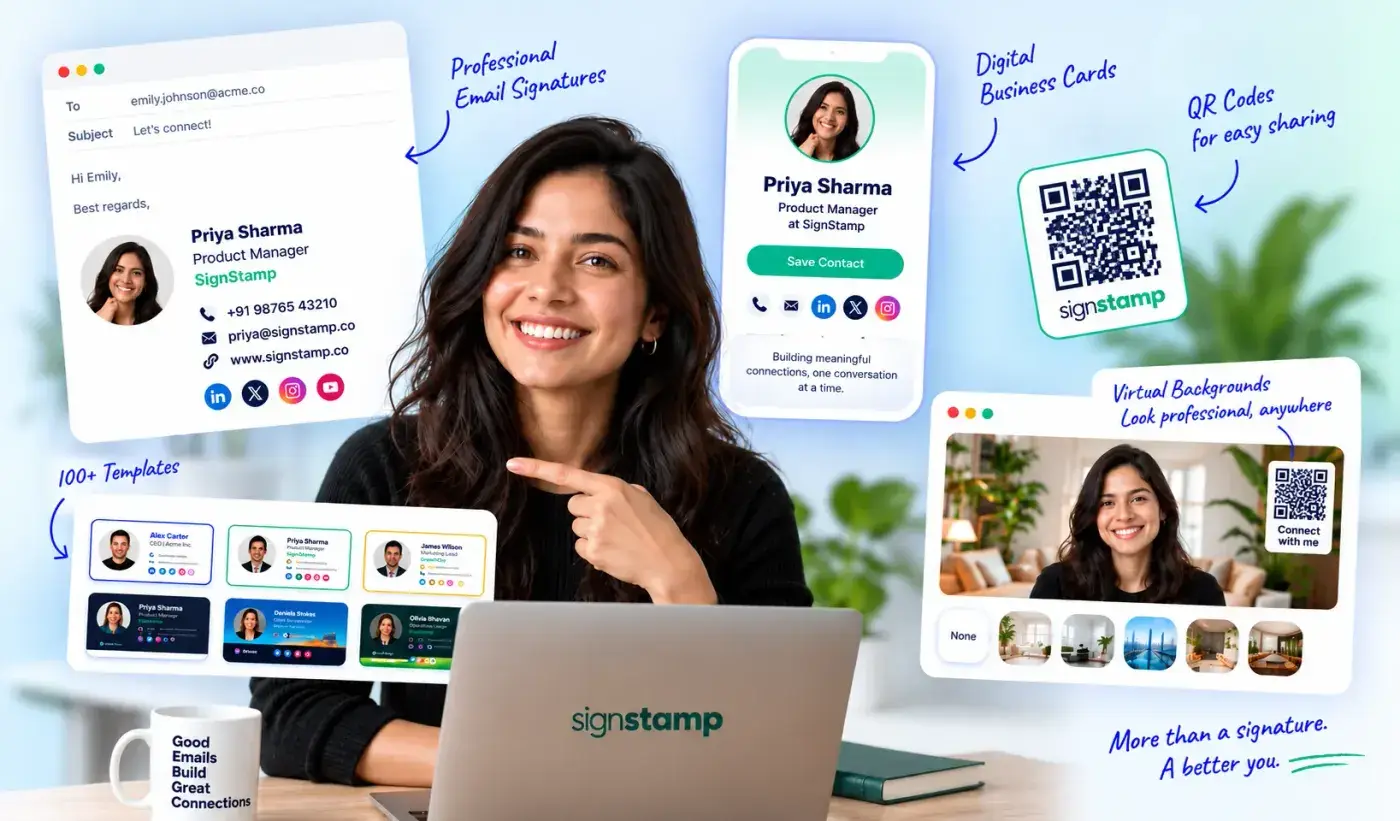 Signstamp: Professional email signatures image 1