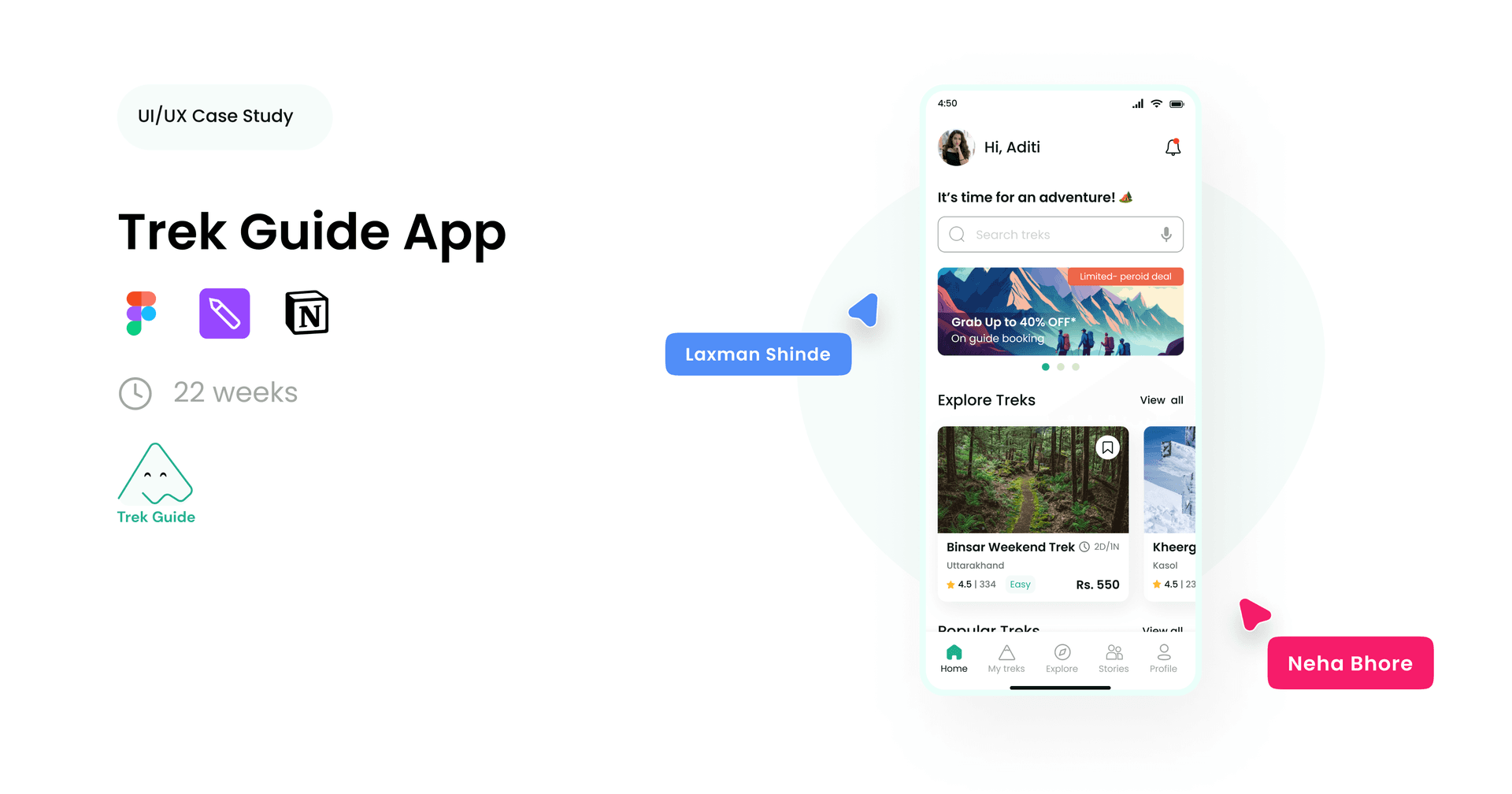 Trek Information and Booking App