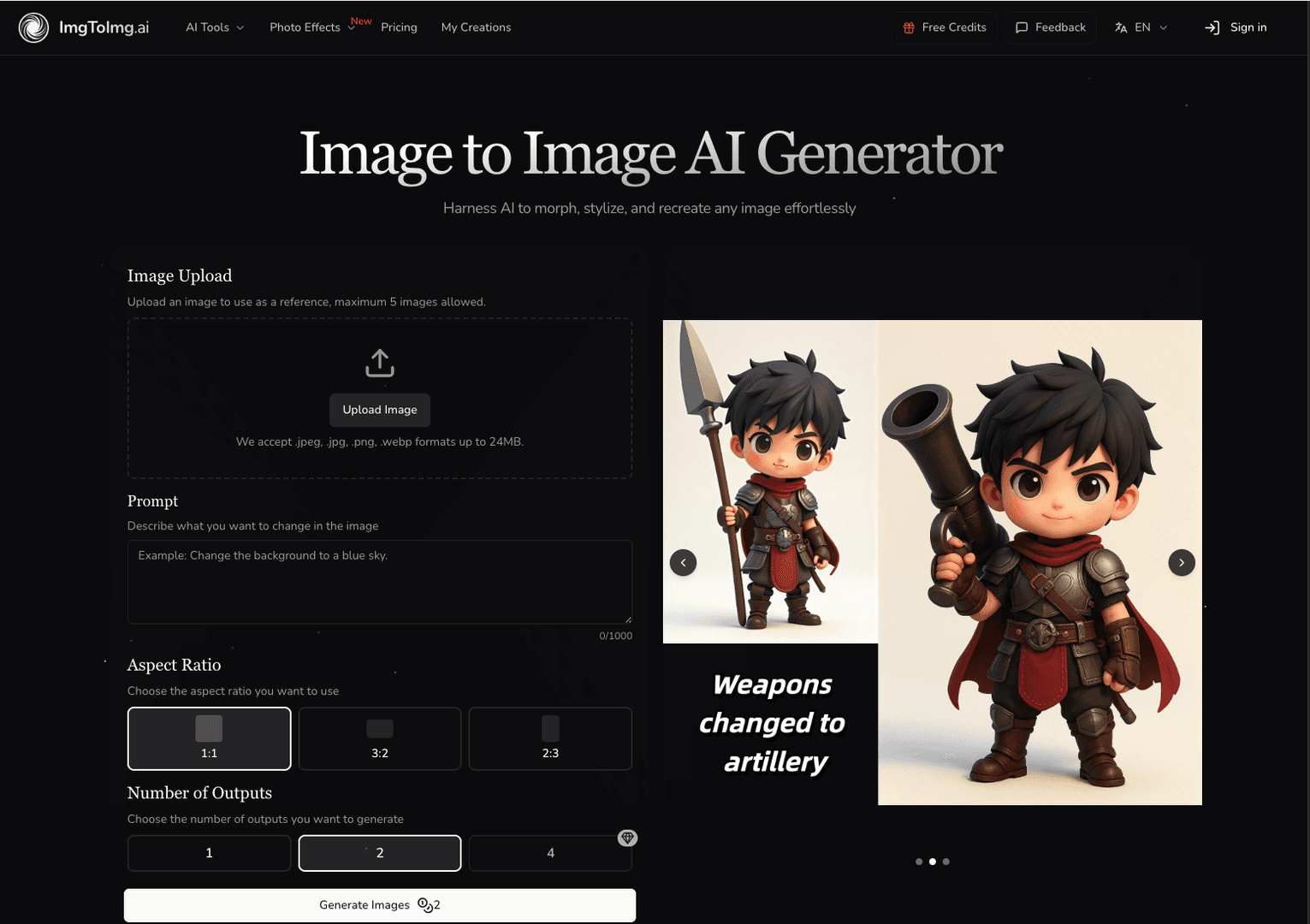 Image to Image AI image 1