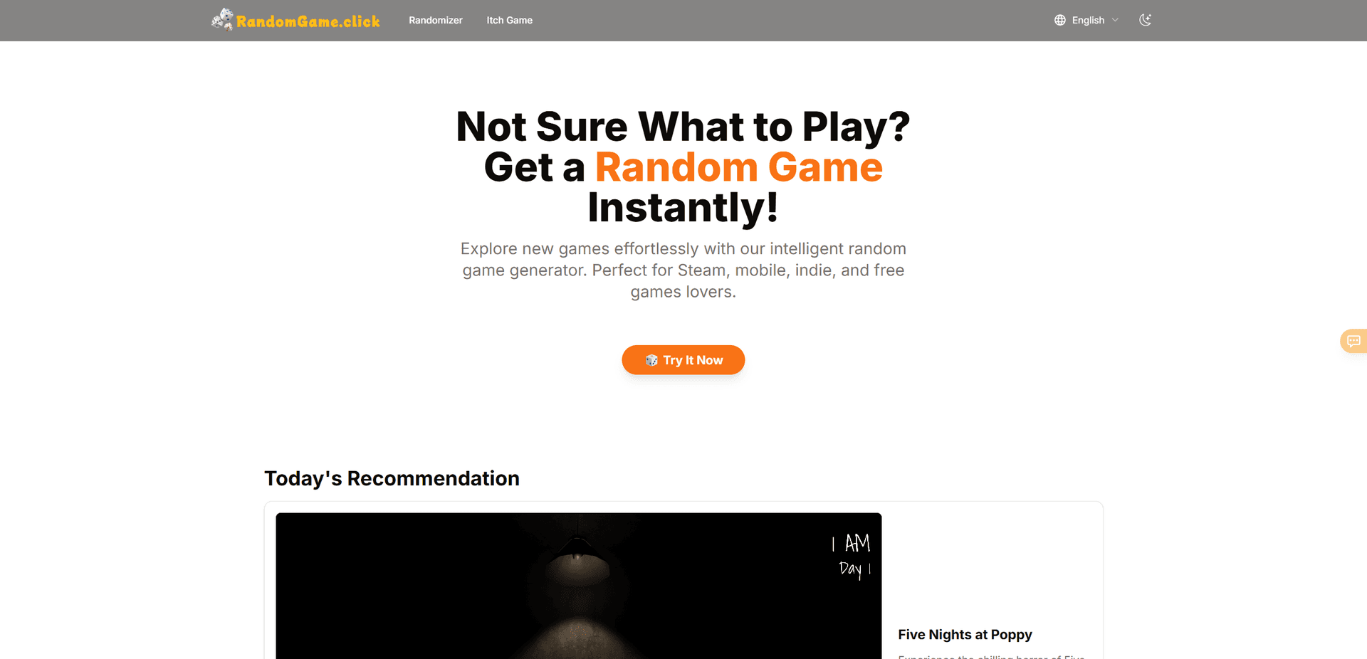 Random Game Generator image 1