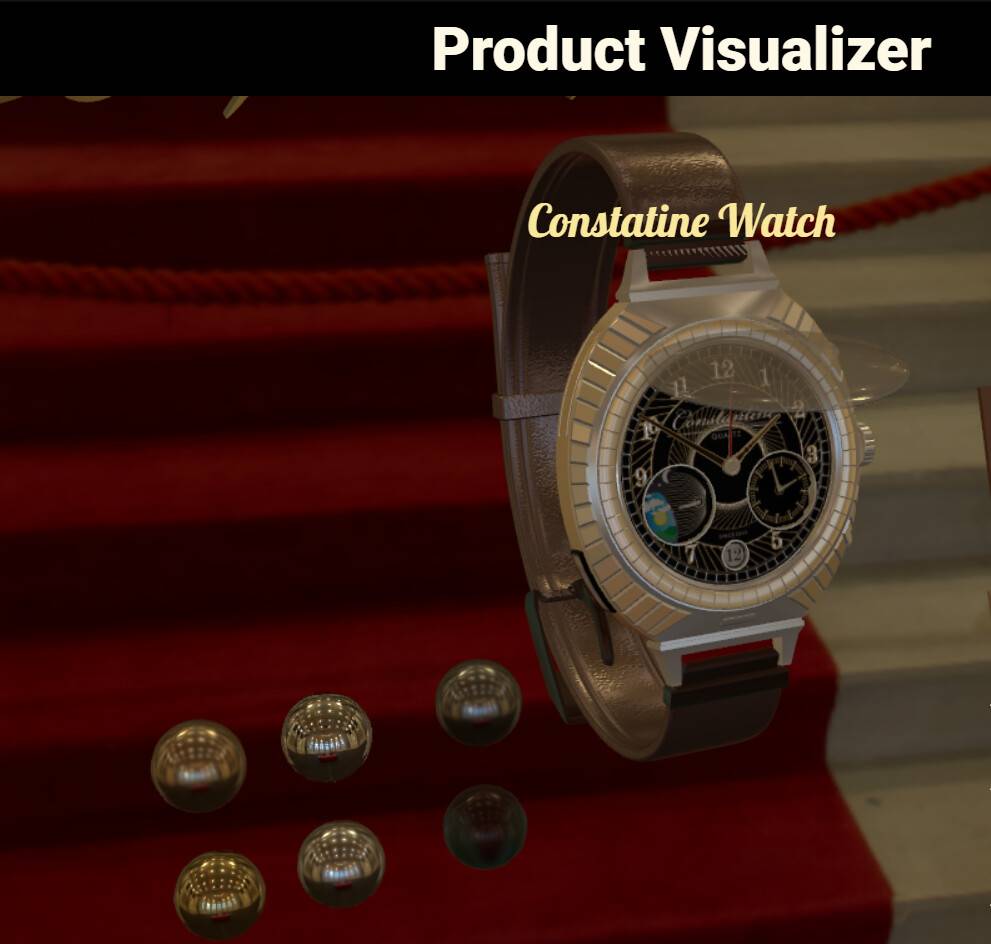 3D WebXR product configurator image 2