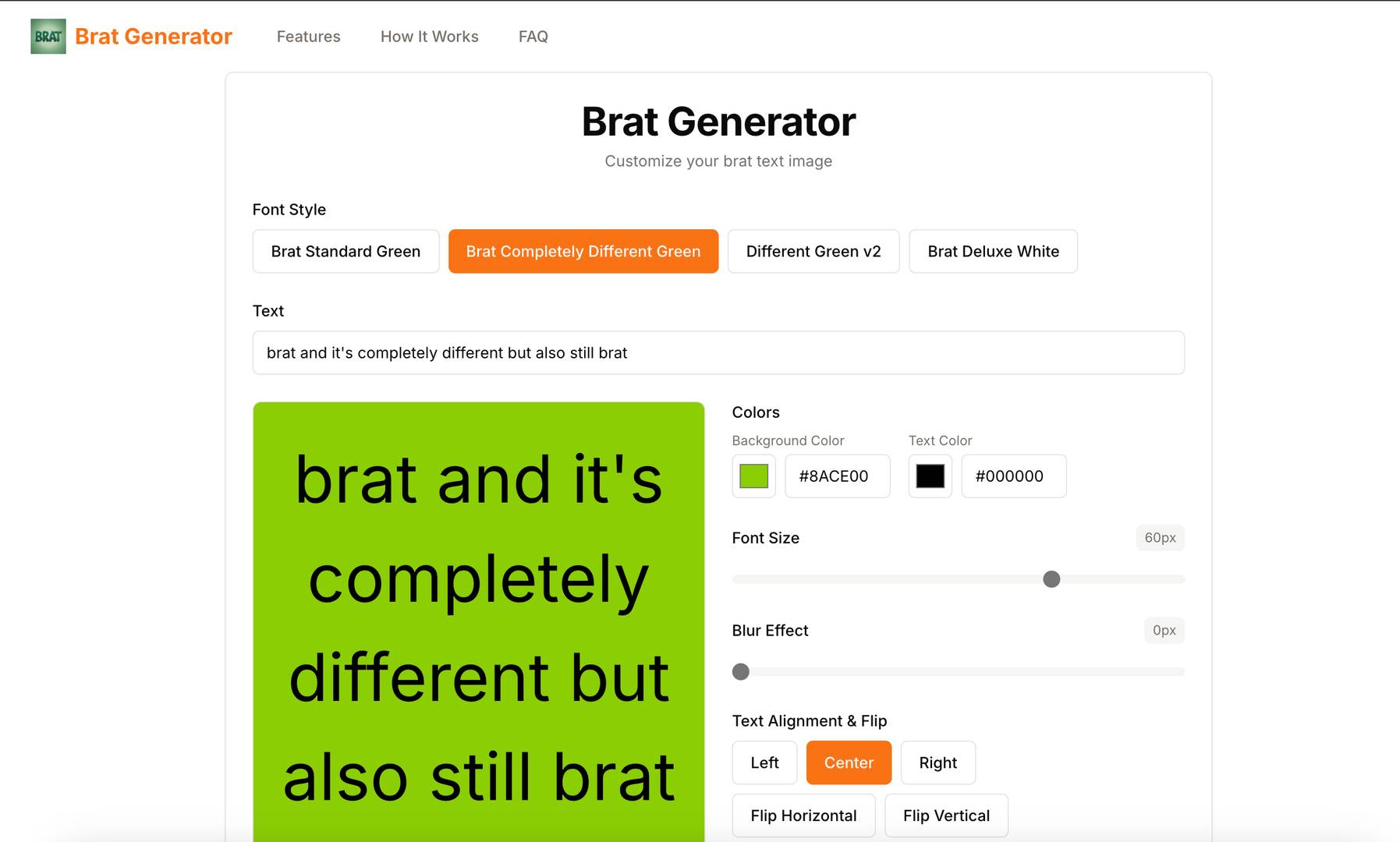 Brat Generator image 1