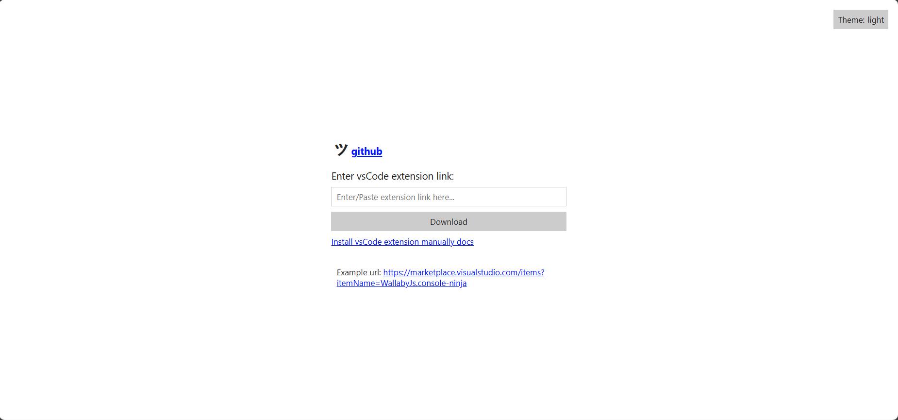 VSIX Downloader image 1
