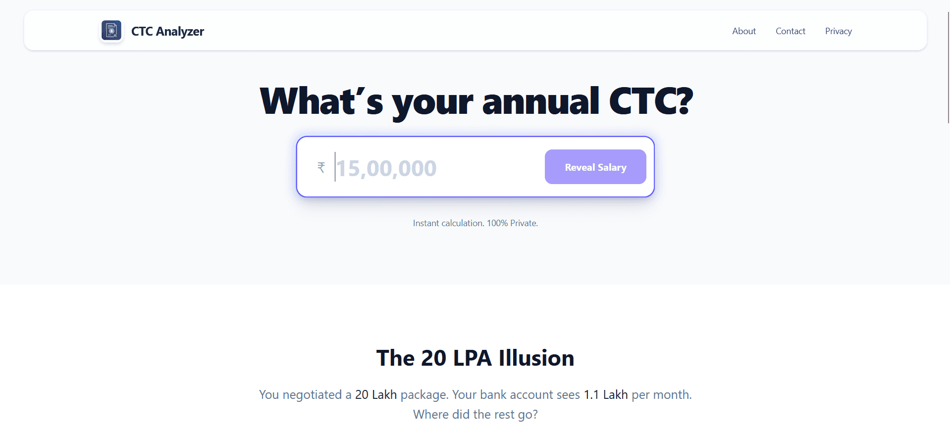 Indian Payslip Analyzer image 1