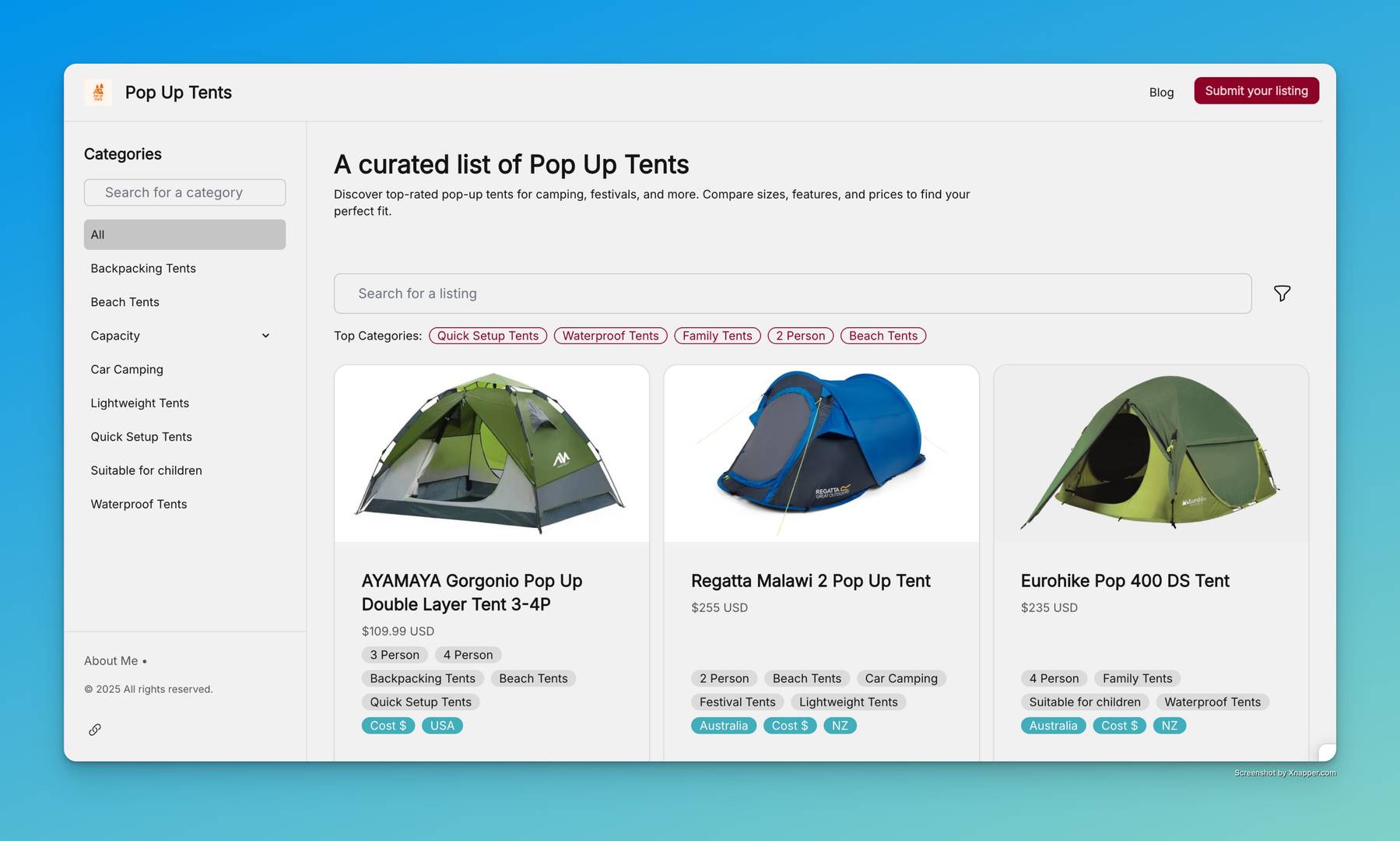 Pop Up Tents image 1