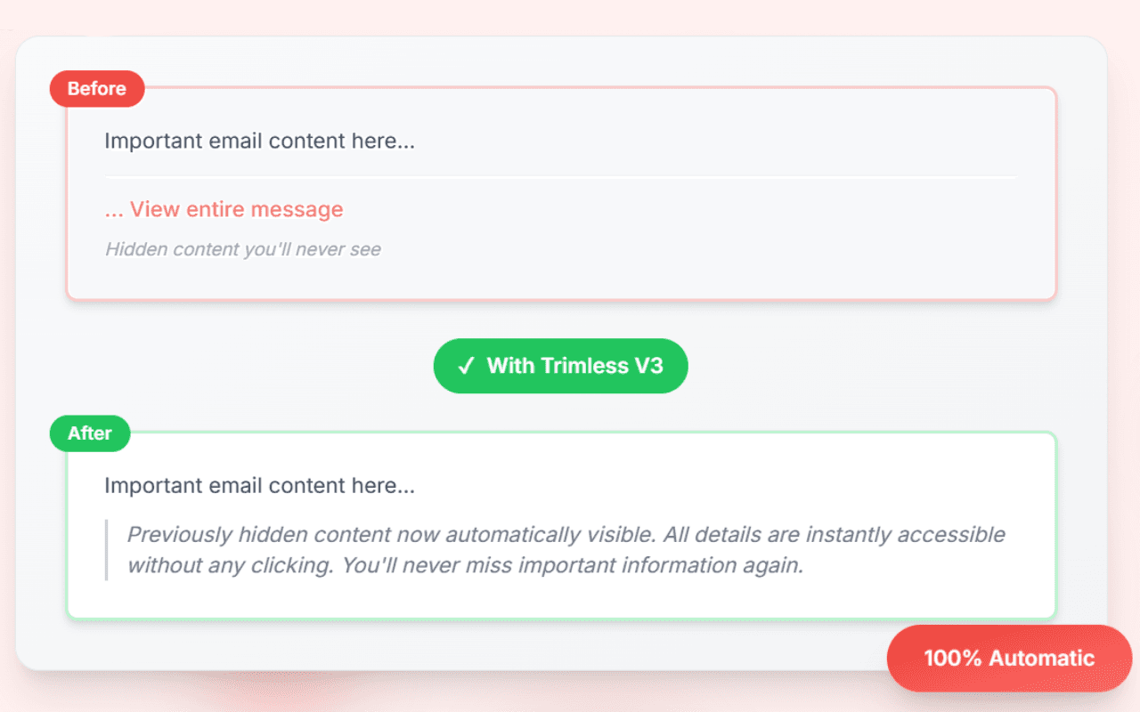 Trimless for Gmail™ V3 image 2